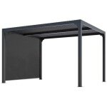 Habrita - rideau foresta per bi r30 pour pergola bioclimatique per 3630 bi avec rail pour côté 3m couleur ... Habrita - rideau foresta per bi r30 pour pergola bioclimatique per 3630 bi avec rail pour côté 3m couleur ...