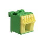 Bornier terre sanvis 5x4mm2 + 1x25mm2 hager kn06e Bornier terre sanvis 5x4mm2 + 1x25mm2 hager kn06e