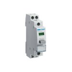 Bouton poussoir 2f accrochage + voyant vert 230vac hager svn433