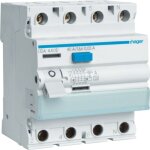 Hager cda440d interrupteur automatique bleu 4 ples 30 ma