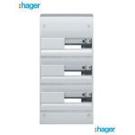 Hager - coffret modulaire gamma + 3 rang�es de 39 modules gd313a
