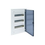 Coffret encastr 36 m porte transp. hager vf312tr