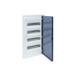 Hager - coffret encastr 48 m porte transp. vf412tr