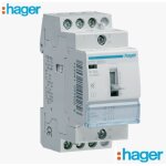 Hager - contacteur chauffe - eau jour / nuit silencieux - 25a - 3f - 230 v etc325s