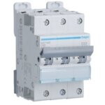 Hager - disjoncteur 3 p�les 6 - 10ka courbe d 40a 3 modules ngt340