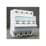 Disjoncteur 32a 4p courbe b 4 modules 6 - 10ka bornes  vis pour pose sur rail din modulaire hager