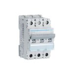 Hager - disjoncteur 3 p�les 6 - 10ka courbe d 2a 3 modules ngn302