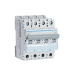 Hager - disjoncteur 4 ples 6 - 10ka courbe d 63a 4modules ngn463