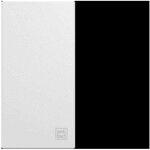 Enjoliveur inter ou bp 1 module gallery antibacterien hager wxd010h