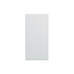 Enjoliveur interrupteur hager gallery 1 module blanc