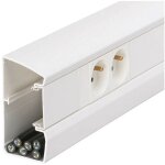 Hager - goulotte appareillable queraz enclipsage direct h 105mm xp 56mm l200mm pvc pure gbd5010009016 ... Hager - goulotte appareillable queraz enclipsage direct h 105mm xp 56mm l200mm pvc pure gbd5010009016 ...