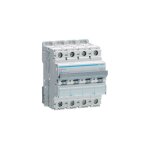 Hager - interrupteur automatique magn�tothermique s�rie n avec 4 modules (11, 08w 16a 10 / 15ka) ip20 ...