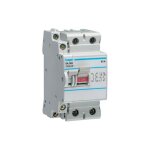 Interrupteur  dclenchement libre 2 ples 63a hager sa263