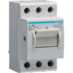 Interrupteur g�n�ral gris 3 p�les 63 a 230 v / ac, 400 v / ac hager sh363n