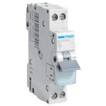Hager - interrupteur magn�tothermique 1p + n 6a 4, 5 ka c 1 module mjn506a