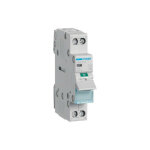 Interrupteur modulaire 2 ples 16a  voyant hager sbb216