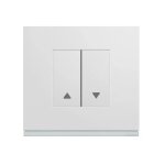 Interrupteur volet complet gallery blanc