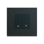 Interrupteur volet roulant complet gallery noir
