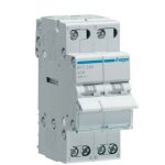 Inverseur modulaire 2 p�les 40a point commun amont i - 0 - ii hager sft240