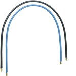 Cordons de cablage - phase + neutre - 16 mm2 - 650 mm hager kc616