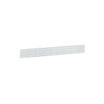Jeu de 10 tiquettes avec supports pour coffrets vega largeur 18 modules hager vz011vb