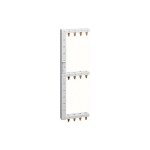 Hager ? barre de connexion �lectrique kcf668l ? 3 p�les ? tension 110 - 415v ? montage vertical ? conforme ...