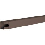 Hager lf4004008014 goulotte de c�bles pvc brun 2000 mm
