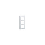 Plaque 3 postes vertical, entraxe de 57 mm hager essensya Plaque 3 postes vertical, entraxe de 57 mm hager essensya
