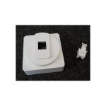 Hager - prise rseau rj45 catgorie 6 utp blanche en saillie pour grade 1 complte 1 poste 2 modules ...