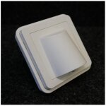 Hager - sortie de cable - associable - blanc cubyko wna155b - blanc