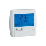 Thermostat ambiance digital semi - encastr hager 25120