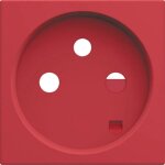 Hager wxd104r enjoliveur pc 2p plus t detrompage rouge