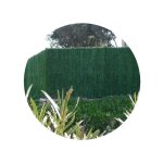 Jet7garden - haie artificielle 126 brins vert thuyas en rouleau supra (lot de 6) 1. 5 x 3 m