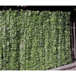Verdelook - haie artificielle verte a' longue feuille synthe'tique 1x3 mt en pvc vert lavable pour usage ...