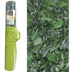 Haie de jardin artificielle 1, 50x3 m clture de protection de jardin  feuilles lierre avec dissimulation ...