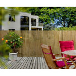 Haies synth�tiques nortene aspect naturel fency wick longueur 3 m et hauteurs 1 m / 1, 50 m 2 x 3m marron ...