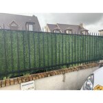 Atout loisir - haie v�g�tale artificielle 110 brins - long 21 m, hauteur 1. 80 m