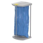 Hailo - 0912 - 110 profiline mss xxxl support de sac poubelle 120l gris