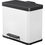 Hailo - poubelle � p�dale oko trio plus taille l 3x9 l blanc 0633 - 230