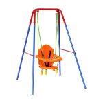 Haloyo - balan�oire pour enfants portique b�b� baby swing avec harnais de s�curit�