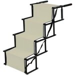 Haloyo - rampes de voiture pliables ®, antidérapantes et légères pour animaux de compagnie, beige Haloyo - rampes de voiture pliables ®, antidérapantes et légères pour animaux de compagnie, beige