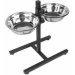 Support double gamelle pour chiens 1. 8l avec 2 gamelles
