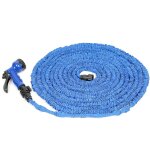 Haloyo - tuyaux d'arrosage extensible r�tractable avec pistolet 100ft / 10m - 30m - bleu