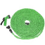 Haloyo - tuyau d'arrosage extensible r�tractable avec pistolet de 22. 5m 75ft