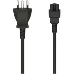 Hama 00200745 c�ble �lectrique noir 1, 5 m prise d'alimentation type l 3 broches