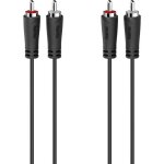 Cble de raccordement hama 00205258 cinch - rca audio [2x cinch - rca mle - 2x cinch - rca mle] 3 m ...