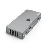 Hama connect2switch commutateur kvm, câble inclus, 4 ports Hama connect2switch commutateur kvm, câble inclus, 4 ports
