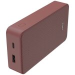 Rot - hama powerbank (batterie supplmentaire) 20000 mah fast charge lipo rouge