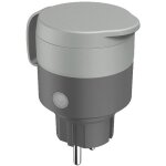 Hama prise intelligente pour l'extrieur, 2 300w / 10a, conomie d'nergie, compatible avec alexa et ...