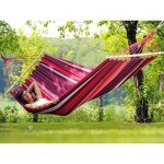 Hamac 1 place samba violet en polycoton - amazonas Hamac 1 place samba violet en polycoton - amazonas